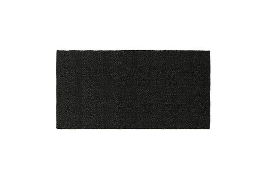 Tapis en velours gris foncé 100x200 Polli Détouré