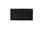 Miniature Tapis en velours gris foncé 100x200 Polli Détouré
