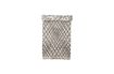 Miniature Tapis gris en laine Kaya 1