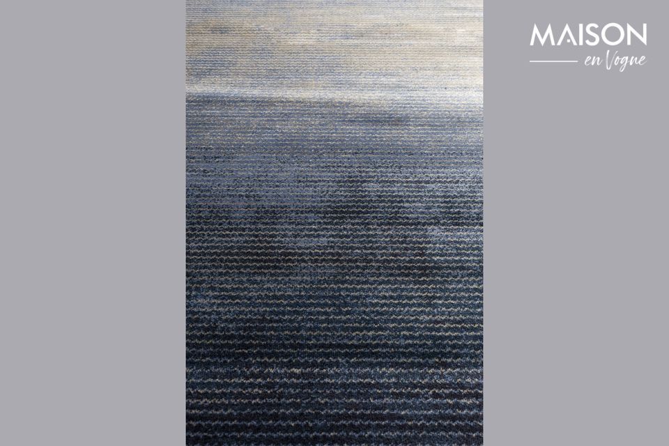 Tapis Obi 170X240 Bleu Profond - 7