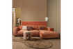 Miniature Tapis organique 170x240 cm polyester marron clair Alya 2