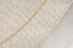 Miniature Tapis ovale 200 x 220 cm en polyester orange Noon 7