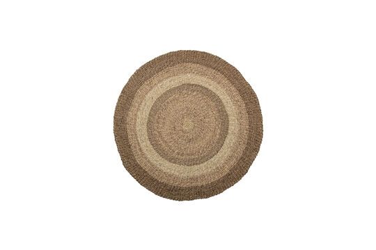 Tapis rond en jonc de mer Lenna