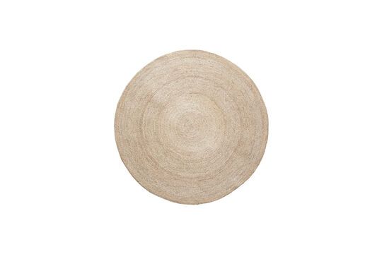 Tapis rond en jute clair Sage Détouré