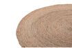 Miniature Tapis rond en tissu de jute rond beige Ross 4