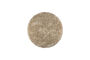 Miniature Tapis rond Ø200 cm en laine blanc Hairy Détouré