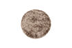 Miniature Tapis rond Ø200 cm polyester nougat Praline 1