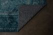 Miniature Tapis Rugged bleu 9