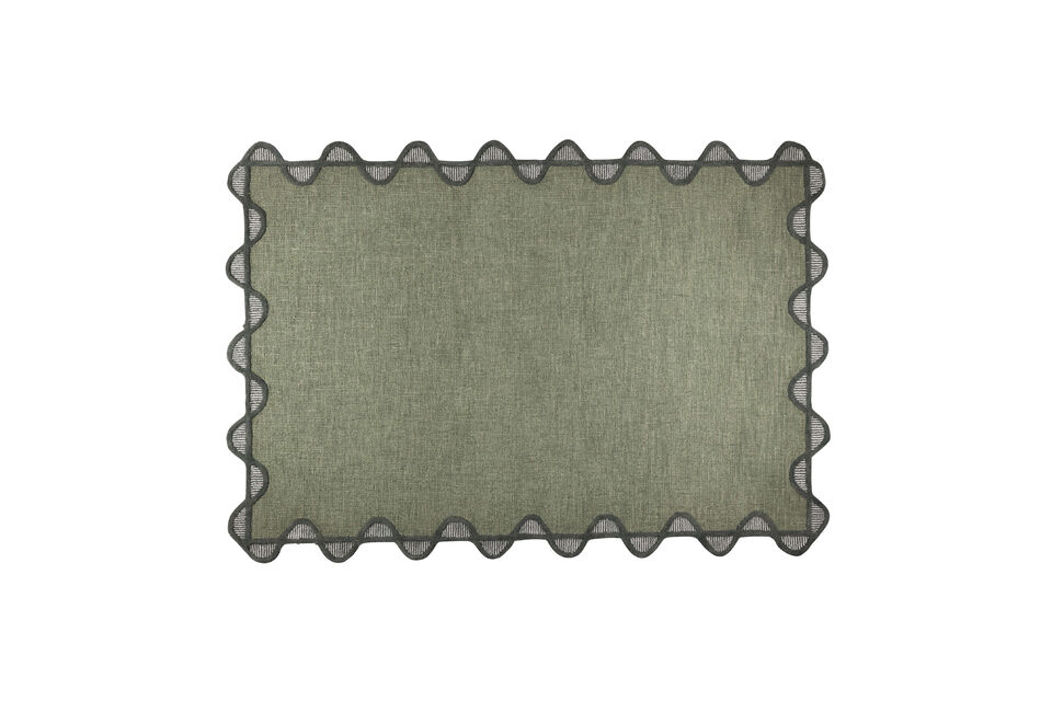 Tapis vert 160x230 Sugar Lines Bold Monkey