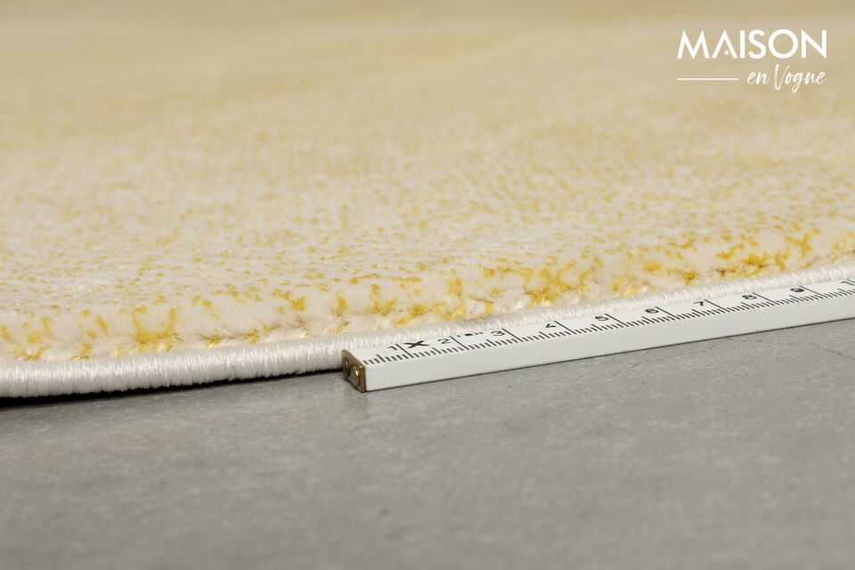 Tappeto 160x230 cm in tessuto giallo Sunset - 16
