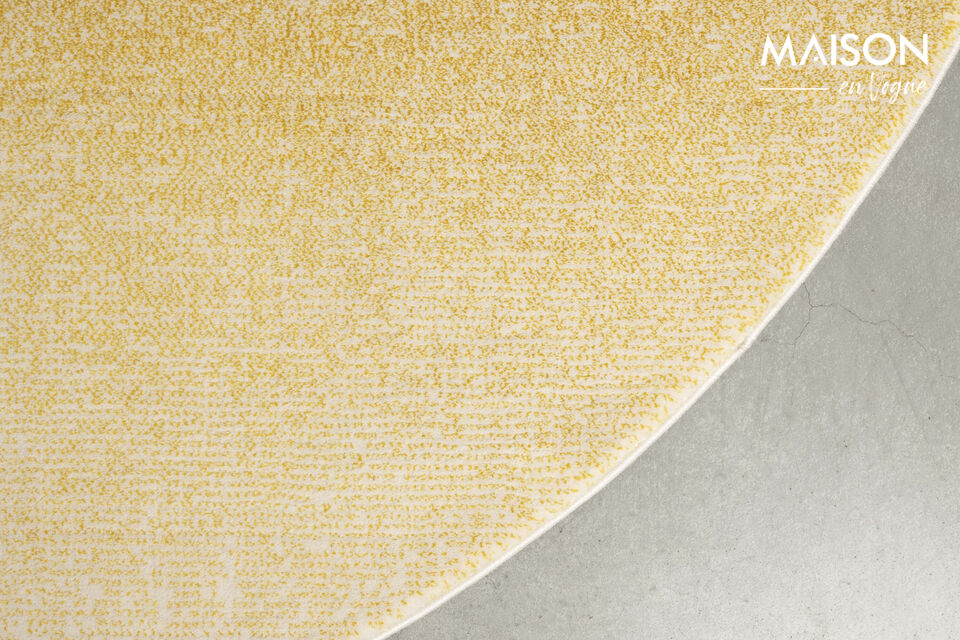 Tappeto 160x230 cm in tessuto giallo Sunset - 17