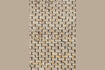 Miniatura Tappeto 170x240 cm in lana beige e giallo Frills 8
