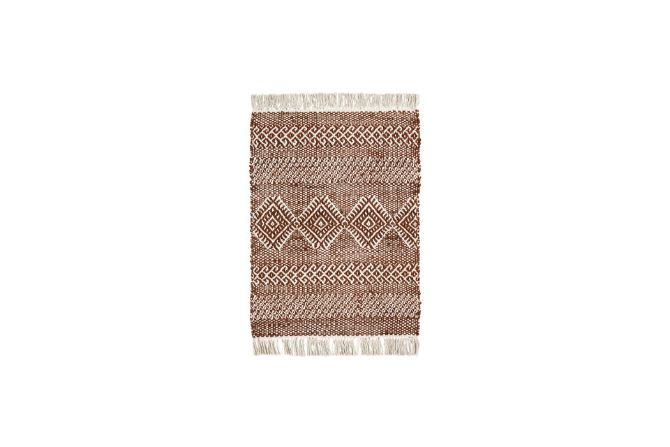 Tappeto 60x90 cm Juta e Cotone Marrone Ethnic House Doctor
