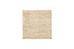 Miniatura Tappeto beige in fibra naturale 180x180 cm Mara 1