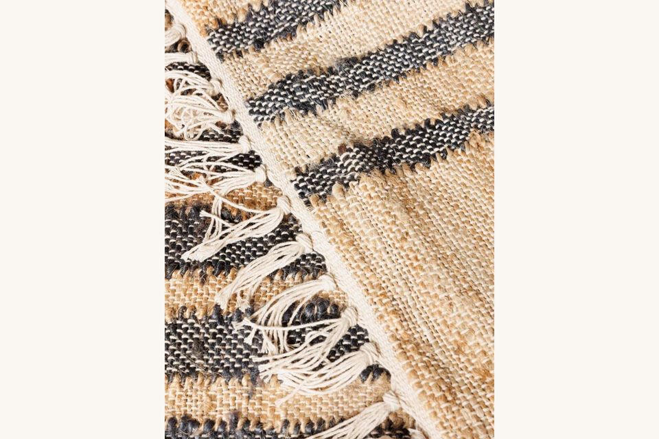 Scoprite il fascino sottile del tappeto in cotone beige Levant