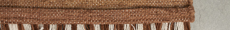 Materiali prima di tutto Tappeto in cotone beige 160x230 cm Gambit
