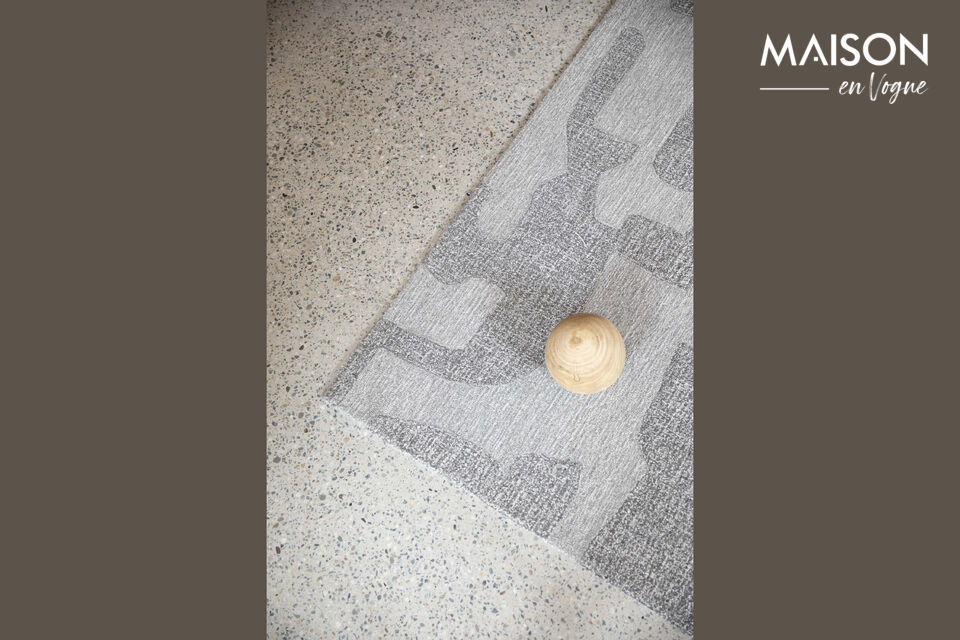 Tappeto in lana 160x240 cm grigio Frantic - 8