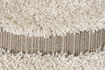 Miniatura Tappeto in lana beige 160x300 cm Spark 4