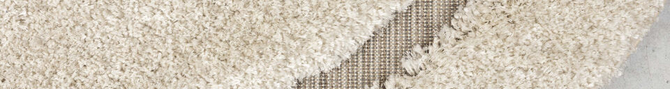 Materiali prima di tutto Tappeto in lana beige 160x300 cm Spark