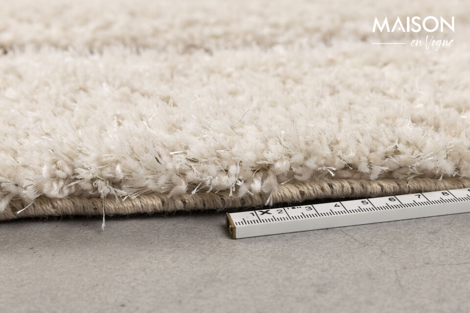 Tappeto in lana beige 160x300 cm Spark - 18