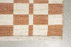Miniatura Tappeto in plastica riciclata beige 160x230 cm Checker 16