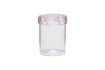 Miniatura Tarro de cristal rosa heredero 1