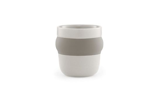 Tasse à espresso en céramique beige Obi