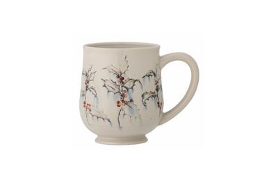 Tasse en grès blanche Hollie