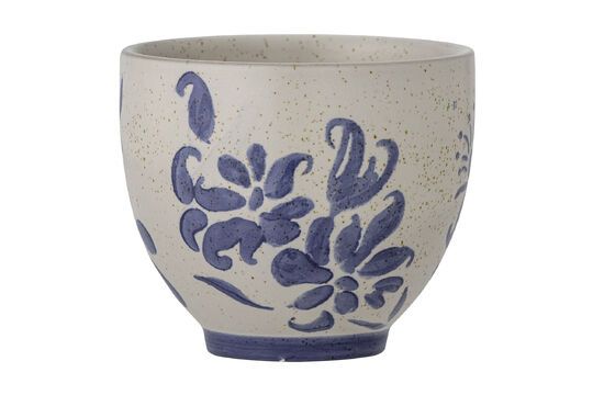 Tasse en grès bleu Petunia