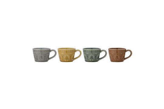 Tasse en grès Rani set de 4 Détouré