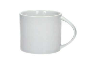 Tasse en porcelaine blanc Porcelino White