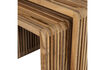 Miniatura Tavolini (set di 2) teak riciclato naturale Jasmijn 5