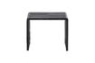 Miniatura Tavolini set di 2 teak riciclato nero WILLA 6