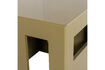 Miniatura Tavolino 40x40 cm MDF Giallo Miele Modern 6