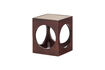 Miniatura Tavolino 45 cm legno di acacia marrone Trax 1