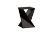 Miniatura Tavolino 61 cm legno di acacia marrone scuro Ikem 6