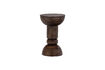 Miniatura Tavolino 62x40x40 legno di mango marrone scuro Emel 1