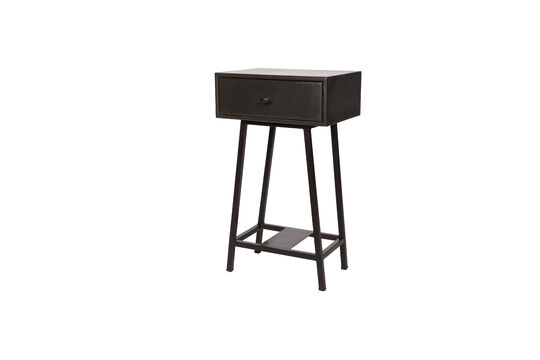Guarda il profilo del prodotto tavolino 70x40 cm legno di mango e metallo nero Skybox Tavolino 70x40 cm legno di mango e metallo nero Skybox