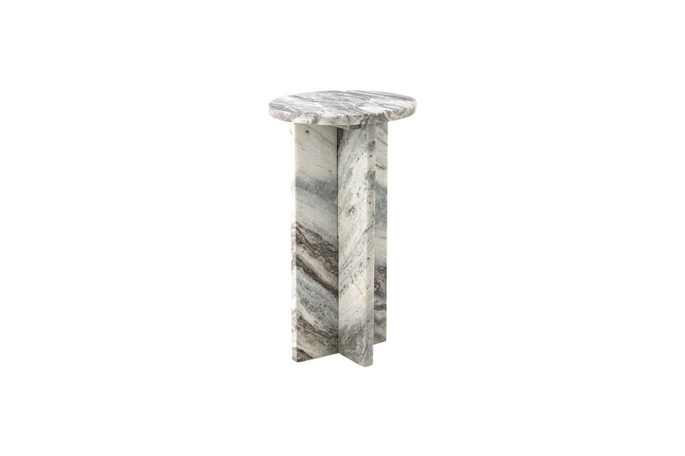 Tavolino D30xH55 cm marmo Nature Jasmia Bloomingville