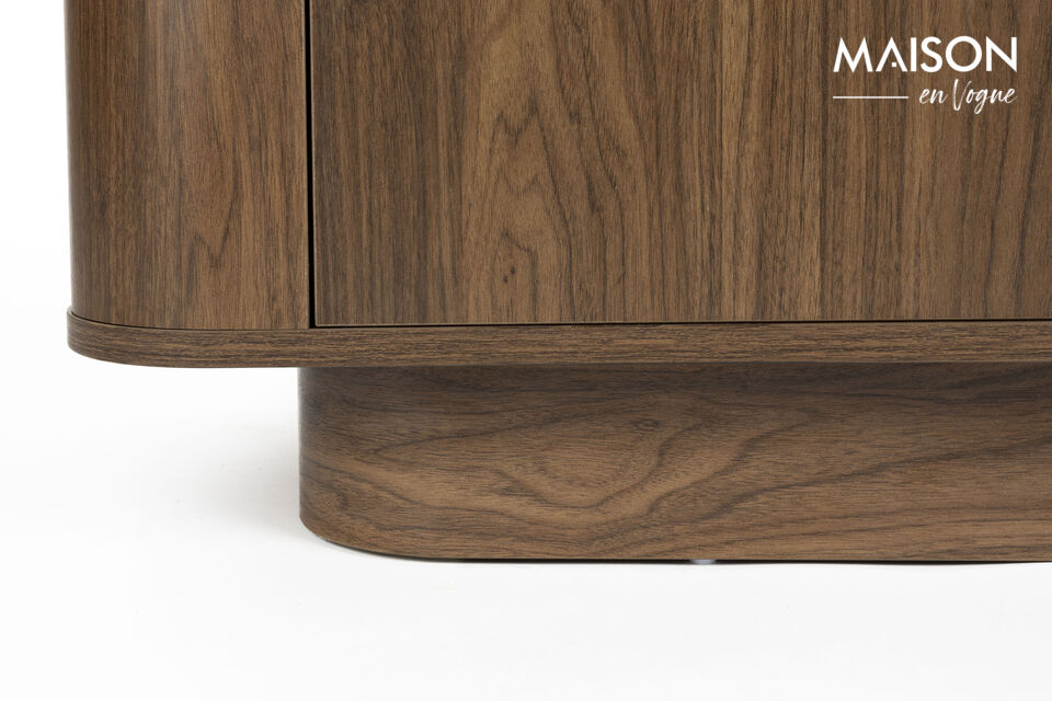 Il design arrotondato e le linee sottili conferiscono ai mobili un aspetto morbido e lussuoso