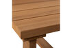 Miniatura Tavolino da giardino 122x68 legno di ayous Banco 4