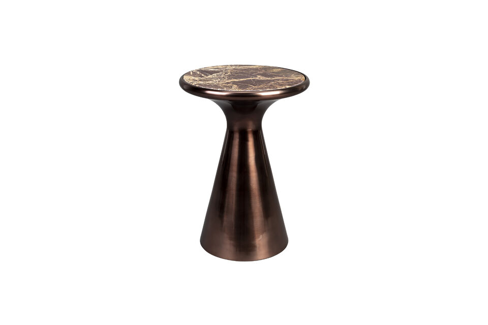 Tavolino da salotto in alluminio nero Mount DutchBone
