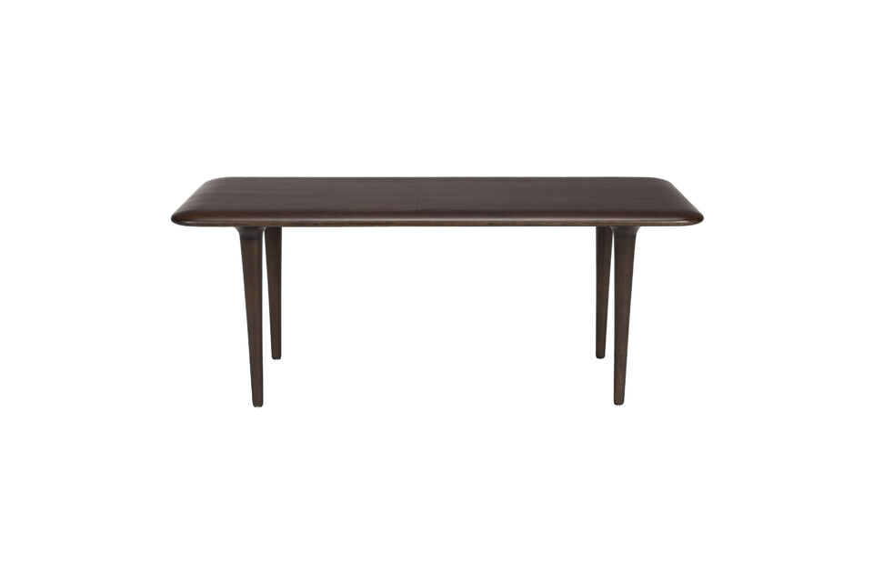 Tavolino da salotto M in legno di caucciù marrone Elroy DutchBone