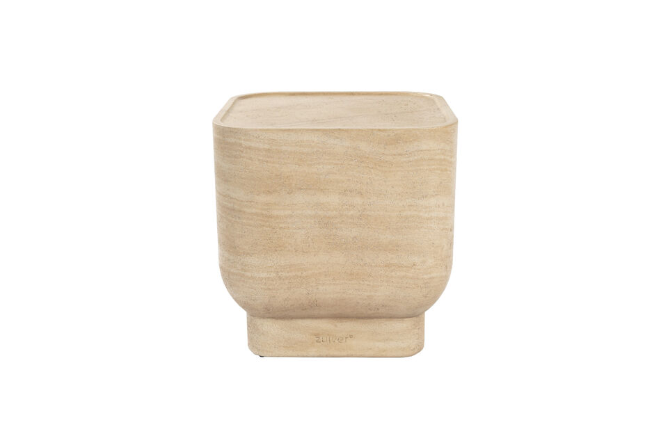 Tavolino in cemento beige Noble Zuiver