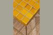Miniatura Tavolino in ceramica giallo e oro Coimbra 6