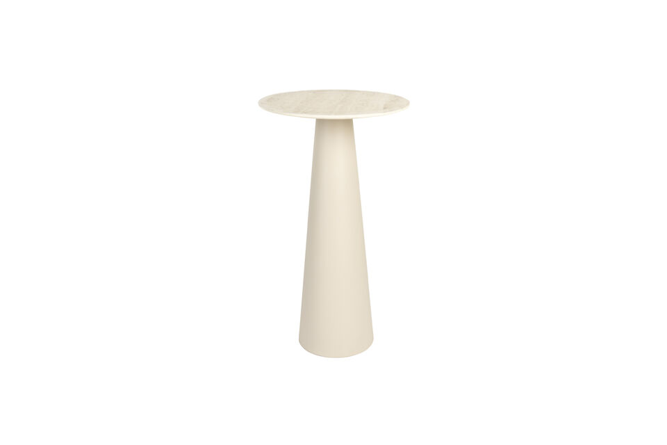 Tavolino in ferro beige Joya White Label
