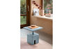 Miniatura Tavolino in ferro blu Chubby 2