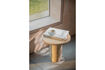 Miniatura Tavolino in legno beige Chunk 1