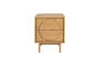 Miniatura Tavolino in legno beige Groove Foto ritagliata