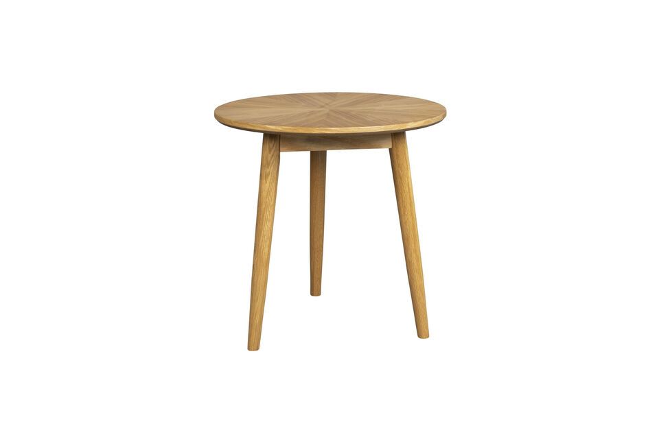 Tavolino in legno marrone Fabio White Label